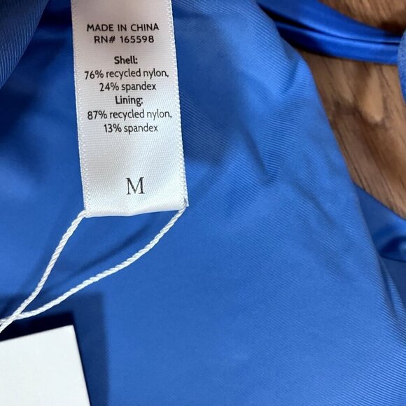 Andie NWT The Santorini One Piece Blue Size M - Picture 7 of 8